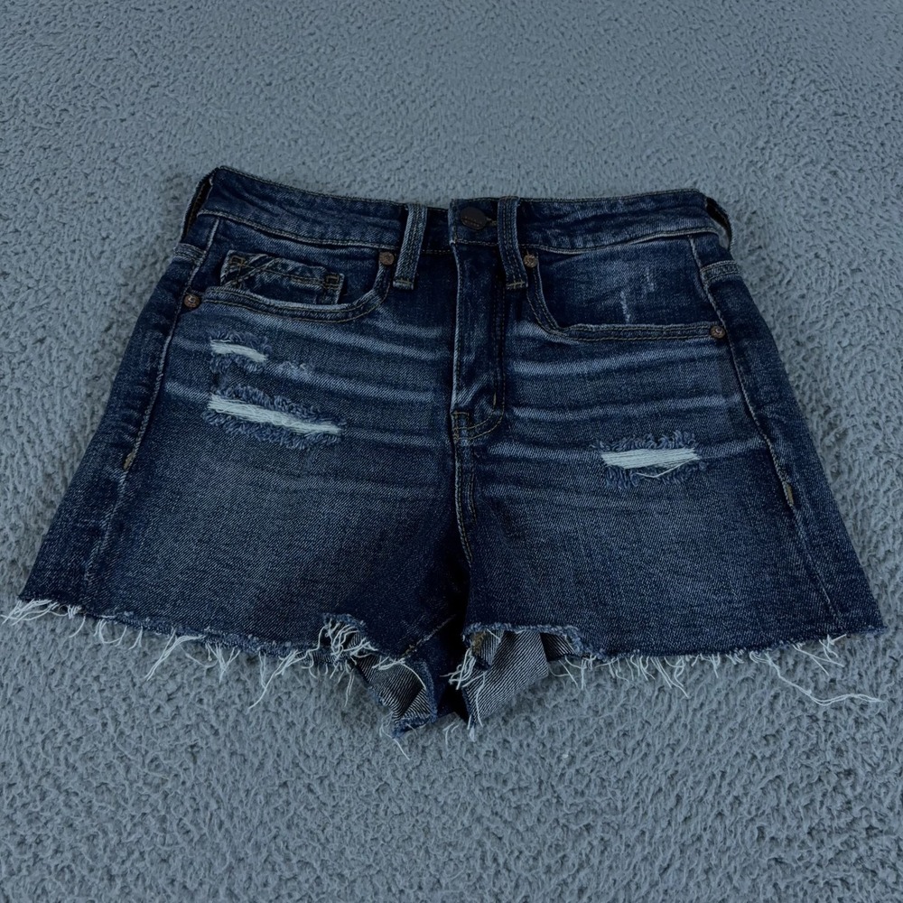 Buckle Black Shorts Womens 25 Blue Fit No. 35‎ Denim 3" Jorts Dark Wash Denim